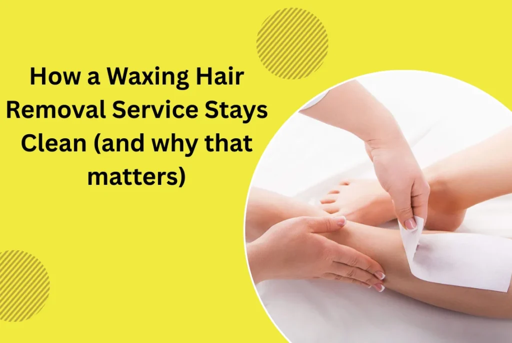 waxing hair removal service