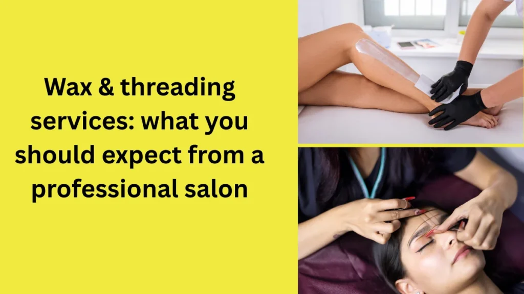 Wax & threading services